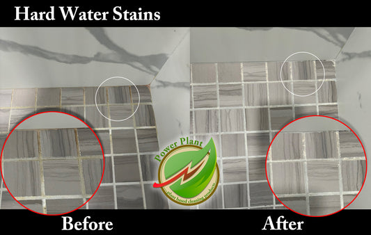 Hard Water Grout Stains